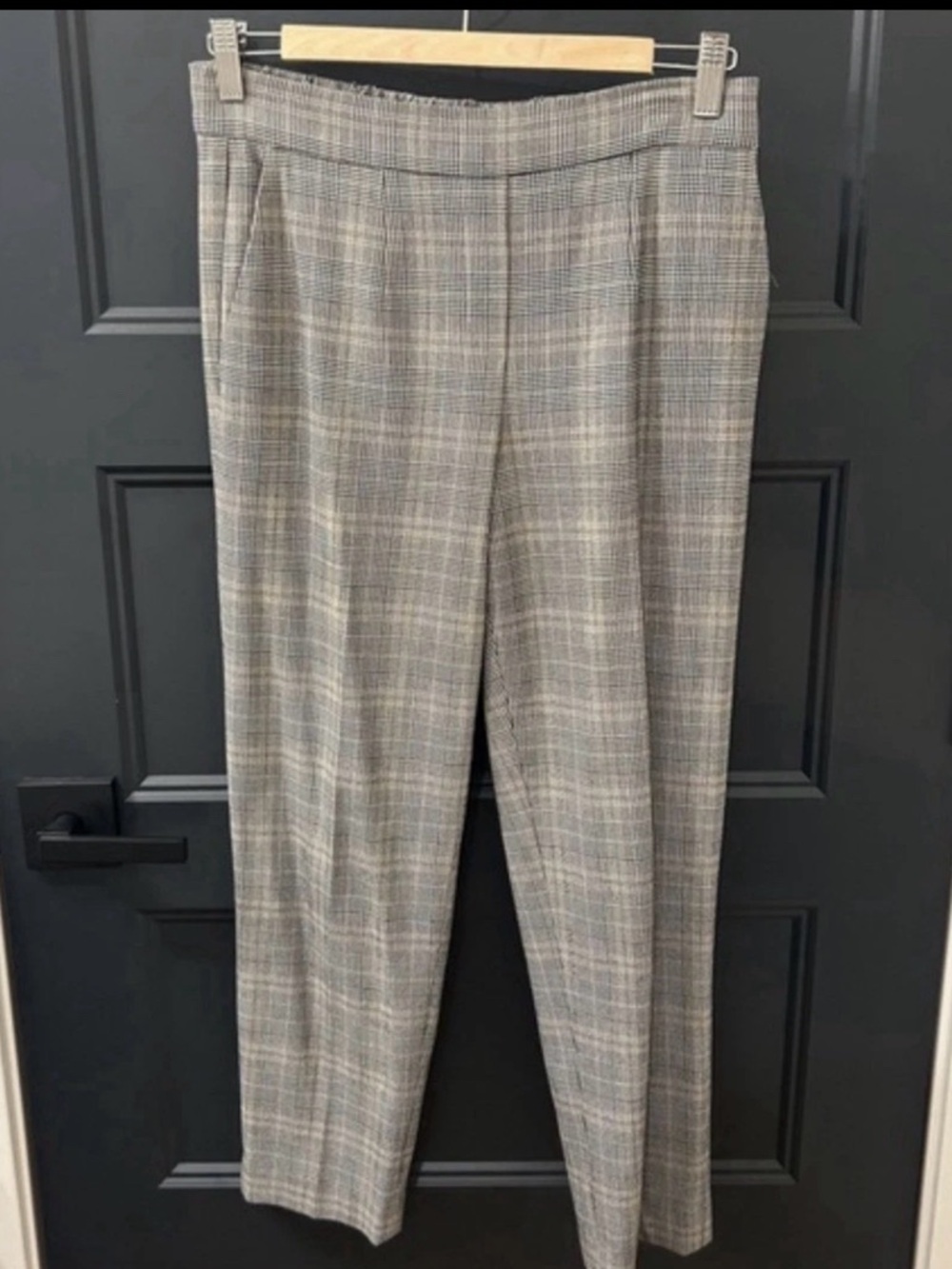 4 for $25- Aritzia Babaton Conan Pants Grey Brown Straight Leg Trousers - Picture 5 of 10